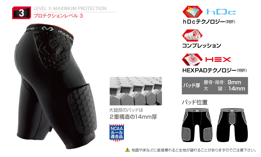 M737DD HEX サッドショーツDD