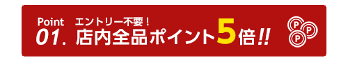 ポイント5倍